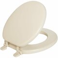 Mayfair Round Closed Front Soft Bone Toilet Seat 11-A006